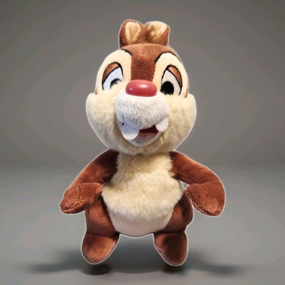 Disneyland Walt Disney World Dale of Chip & Dale Fame Plush Stuffed Animal Toy